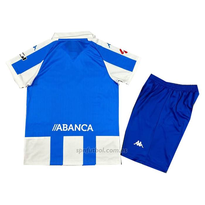 Camiseta Deportivo de La Coruna Primera Nino 2024-2025